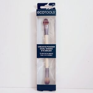 ⭐4/$15 Ecotools Cream & Powder Daul-Ended Eye Brush